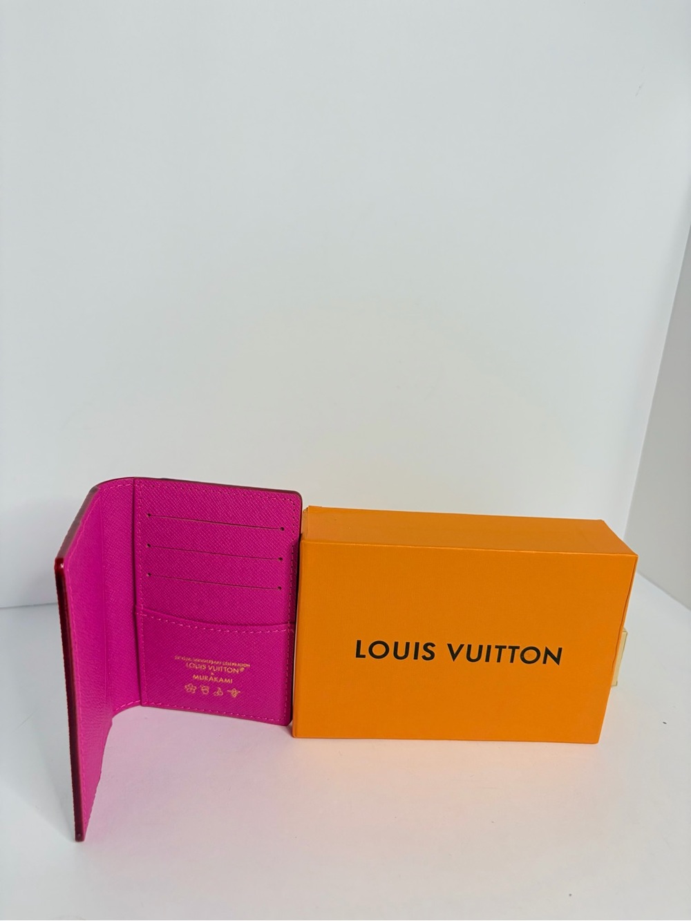 Louis Vuitton Multicolor Monogram Card Holder with Pink Lining - Picture 7 of 7